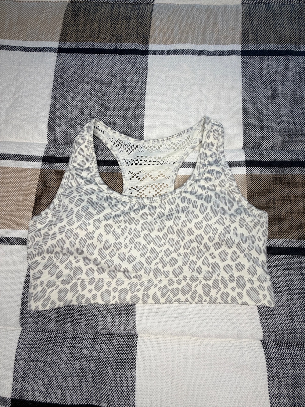 Ivory Leopard Bomber Bra - Picture 5 of 7